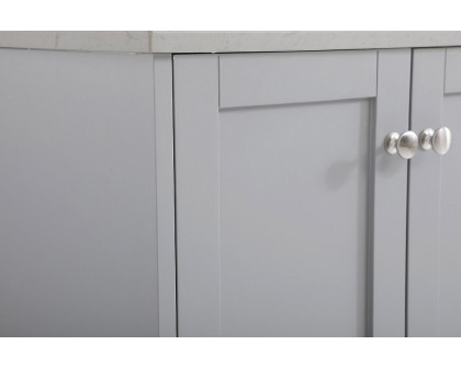 Elegant Bathroom Vanity - Gray (VF18060DGR)