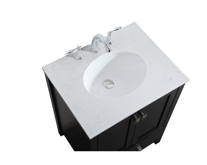 Elegant Bathroom Vanity - Black (VF18824BK)