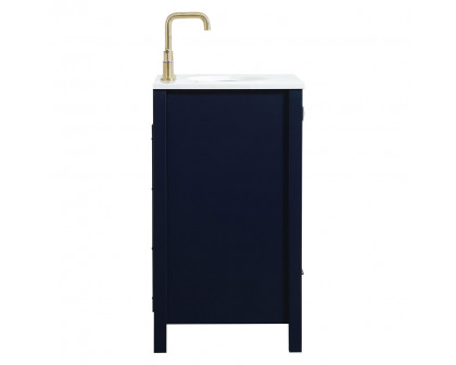 Elegant Bathroom Vanity - Blue (VF18824BL)