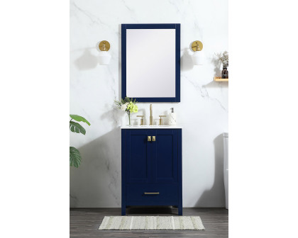 Elegant Bathroom Vanity - Blue (VF18824BL)