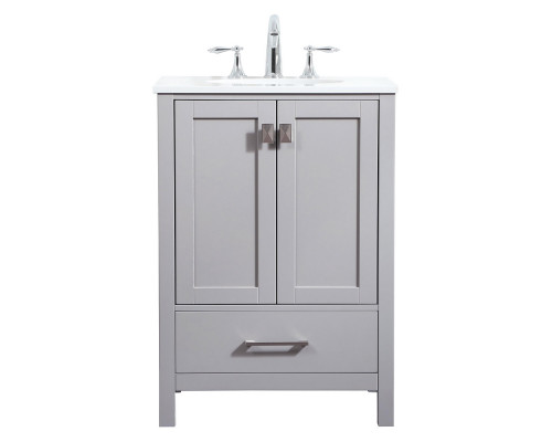 Elegant Bathroom Vanity - Gray (VF18824GR)