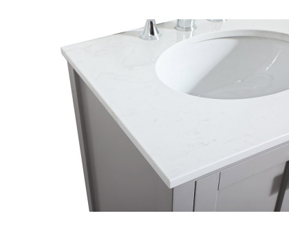 Elegant Bathroom Vanity - Gray (VF18824GR)