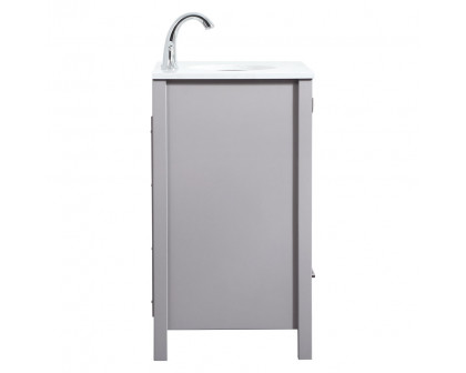 Elegant Bathroom Vanity - Gray (VF18824GR)