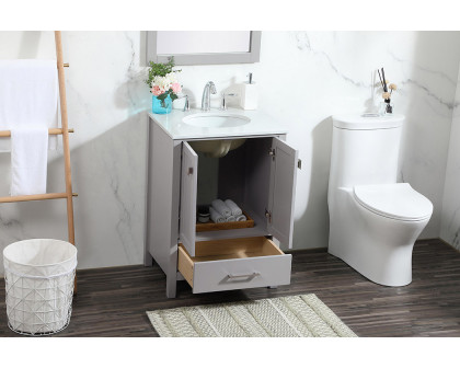 Elegant Bathroom Vanity - Gray (VF18824GR)