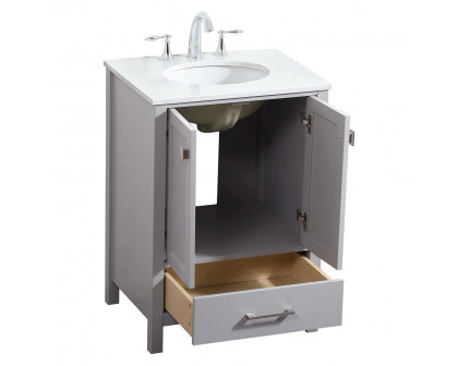 Elegant Bathroom Vanity - Gray (VF18824GR)