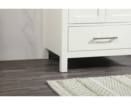 Elegant Bathroom Vanity - White (VF18824WH)