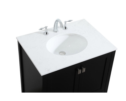 Elegant Bathroom Vanity - Black (VF18830BK)