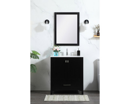 Elegant Bathroom Vanity - Black (VF18830BK)