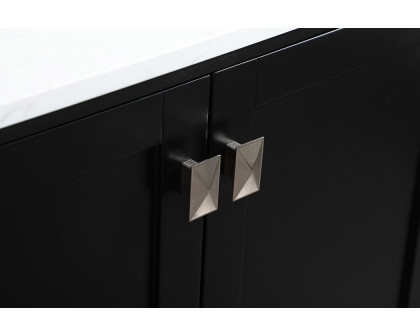 Elegant Bathroom Vanity - Black (VF18830BK-BS)