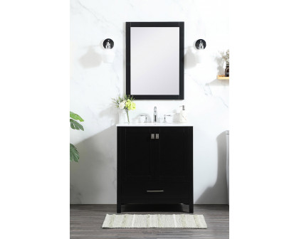 Elegant Bathroom Vanity - Black (VF18830BK-BS)