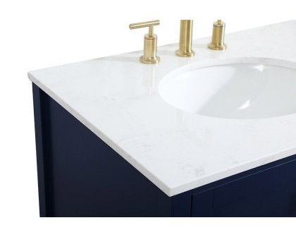 Elegant Bathroom Vanity - Blue (VF18830BL)