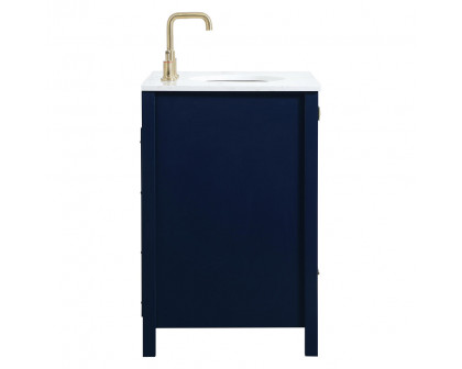 Elegant Bathroom Vanity - Blue (VF18830BL)