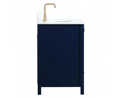 Elegant Bathroom Vanity - Blue (VF18830BL-BS)