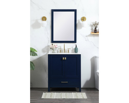 Elegant Bathroom Vanity - Blue (VF18830BL-BS)