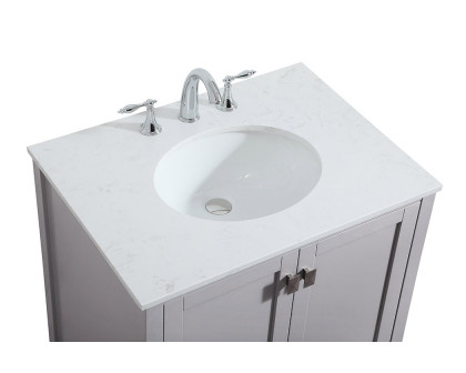 Elegant Bathroom Vanity - Gray (VF18830GR)