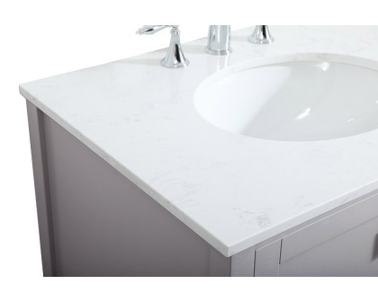 Elegant Bathroom Vanity - Gray (VF18830GR)