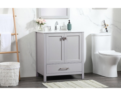 Elegant Bathroom Vanity - Gray (VF18830GR)