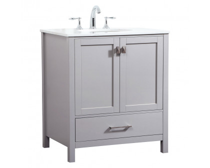 Elegant Bathroom Vanity - Gray (VF18830GR)