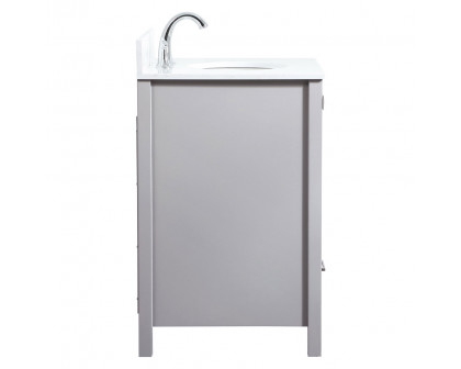 Elegant Bathroom Vanity - Gray (VF18830GR-BS)