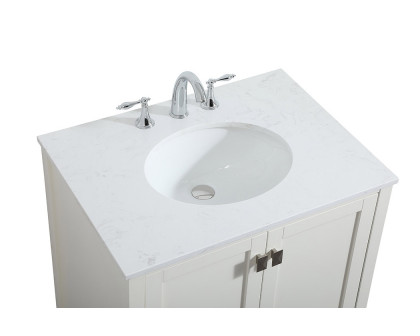 Elegant Bathroom Vanity - White (VF18830WH)