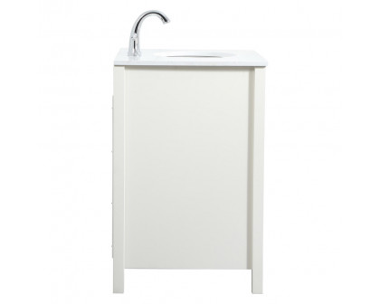 Elegant Bathroom Vanity - White (VF18830WH)