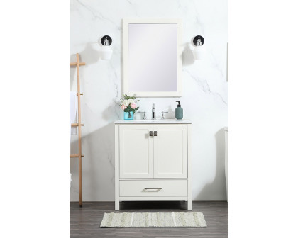 Elegant Bathroom Vanity - White (VF18830WH)