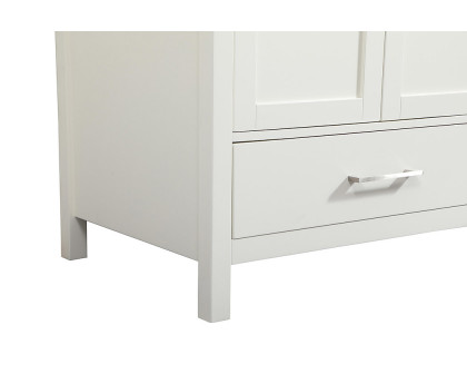 Elegant Bathroom Vanity - White (VF18830WH-BS)