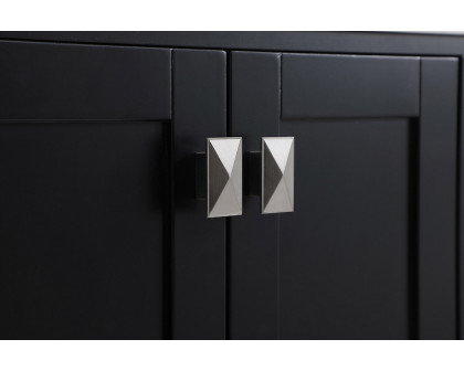 Elegant Bathroom Vanity - Black (VF18832BK-BS)