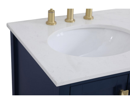 Elegant Bathroom Vanity - Blue (VF18832BL)