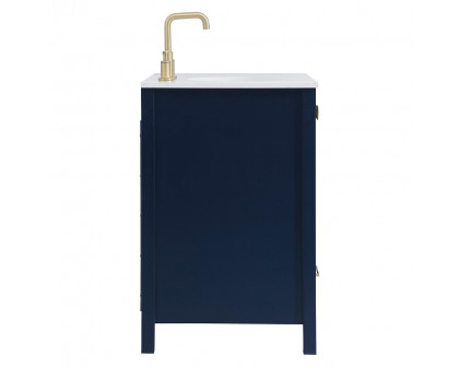 Elegant Bathroom Vanity - Blue (VF18832BL)