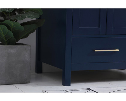 Elegant Bathroom Vanity - Blue (VF18832BL-BS)