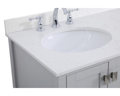 Elegant Bathroom Vanity - Gray (VF18832GR-BS)