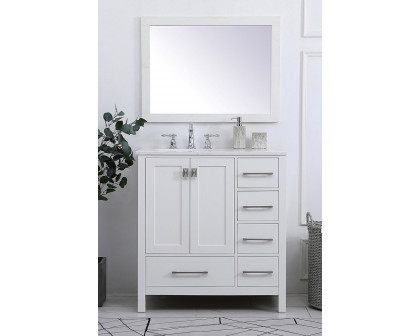 Elegant Bathroom Vanity - White (VF18832WH)