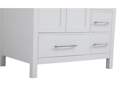 Elegant Bathroom Vanity - White (VF18832WH-BS)