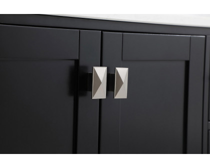 Elegant Bathroom Vanity - Black (VF18836BK)