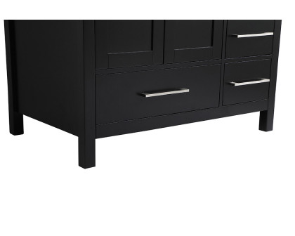 Elegant Bathroom Vanity - Black (VF18836BK-BS)