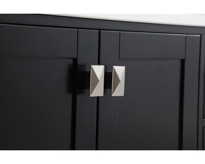 Elegant Bathroom Vanity - Black (VF18836BK-BS)