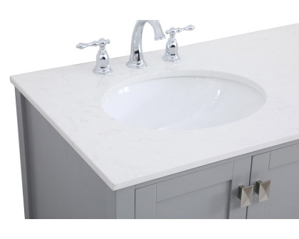 Elegant Bathroom Vanity - Gray (VF18836GR)