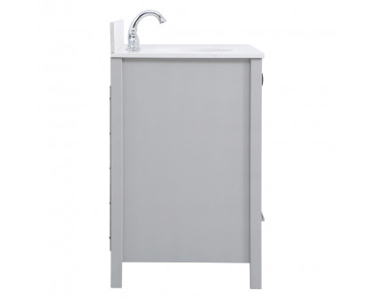 Elegant Bathroom Vanity - Gray (VF18836GR-BS)