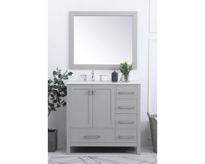 Elegant Bathroom Vanity - Gray (VF18836GR-BS)