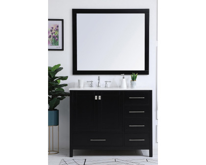 Elegant Bathroom Vanity - Black (VF18842BK)