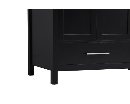 Elegant Bathroom Vanity - Black (VF18842BK-BS)