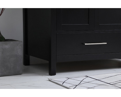 Elegant Bathroom Vanity - Black (VF18842BK-BS)