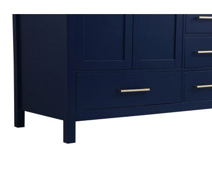 Elegant Bathroom Vanity - Blue (VF18842BL)