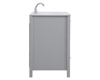 Elegant Bathroom Vanity - Gray (VF18842GR)