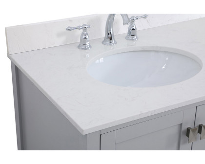 Elegant Bathroom Vanity - Gray (VF18842GR-BS)