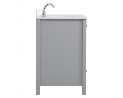 Elegant Bathroom Vanity - Gray (VF18842GR-BS)