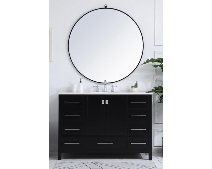 Elegant Bathroom Vanity - Black (VF18848BK)