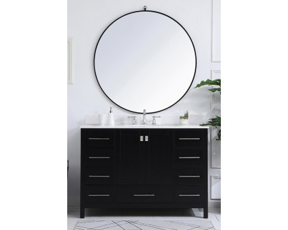 Elegant Bathroom Vanity - Black (VF18848BK-BS)