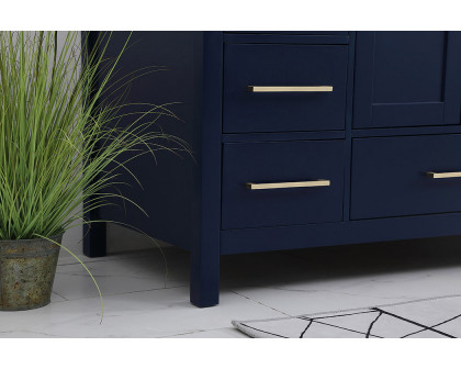 Elegant Bathroom Vanity - Blue (VF18848BL)